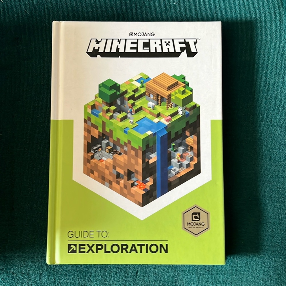 Minecraft Hardcover Book every kid should have! 🏆